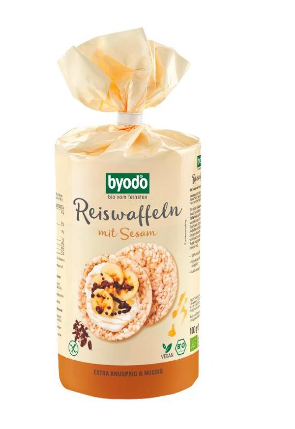 Produktfoto zu Reiswaffeln mit Sesam 100g