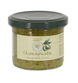 Olivenpaste aus grünen Oliven