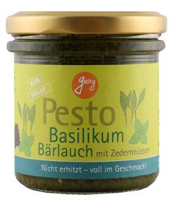 Pesto Basilikum-Bärlauch mit Zedernüssen