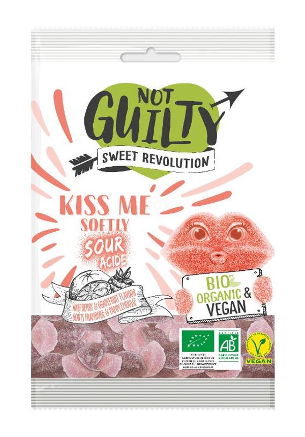 Produktfoto zu Kiss Me Softly - Fruchtgummis mit saurem Himbeer,
