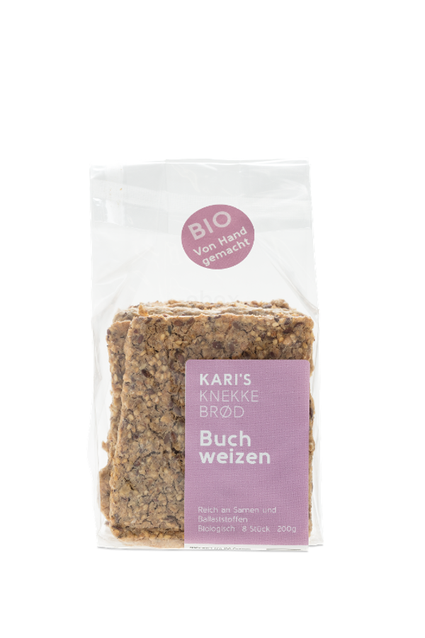 Produktfoto zu Kari's Knekkebröd Buchweizen (Knäckebrot)