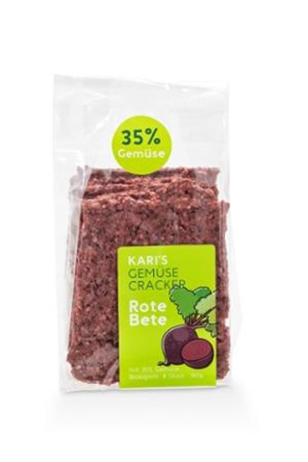 Produktfoto zu Kari's Gemüse Cracker Rote Bete mit 35% Gemüse