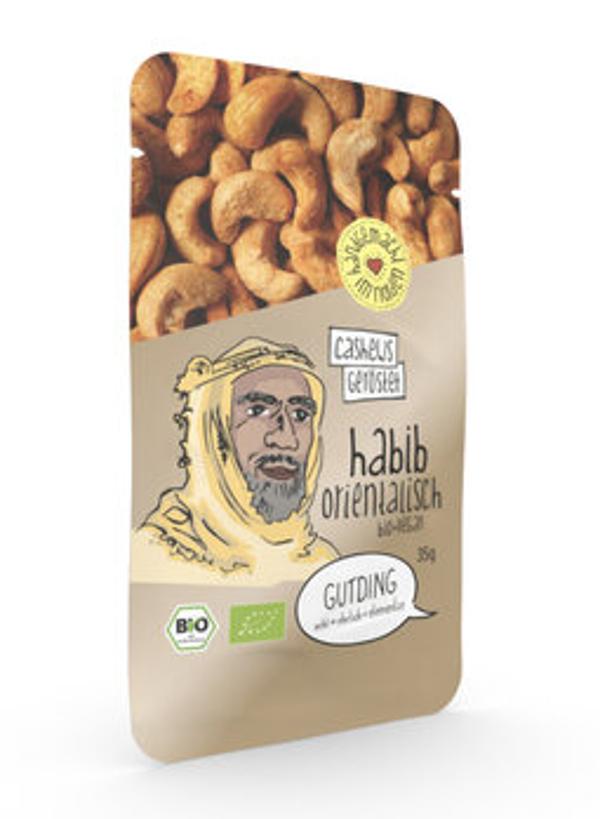 Produktfoto zu Habib - geröstete Cashews, orientalisch  (Tüte)