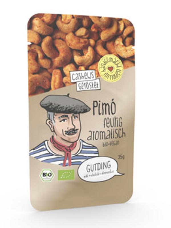 Produktfoto zu Pimo - geröstete Cashews, feurig aromatisch (Tüte)