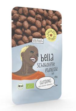 Bella - schokolierte Erdnüsse, Vollmilch  (Tüte)