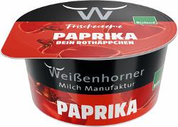 Frischecreme Paprika 70%, Weißenhorner 150g
