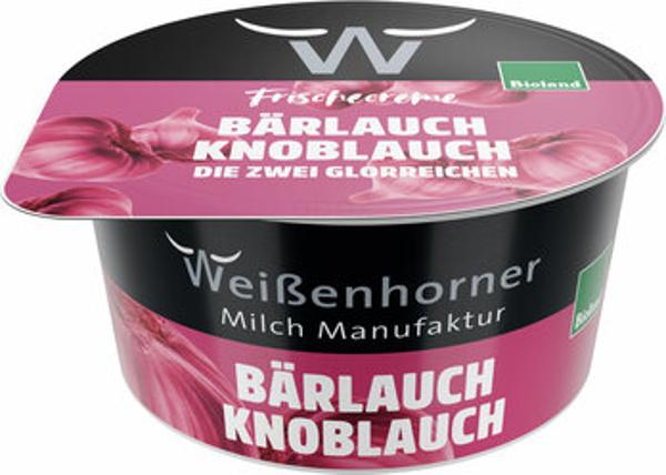 Produktfoto zu Frischecreme Bärlauch-Knoblauch, Weißenhorner 150g