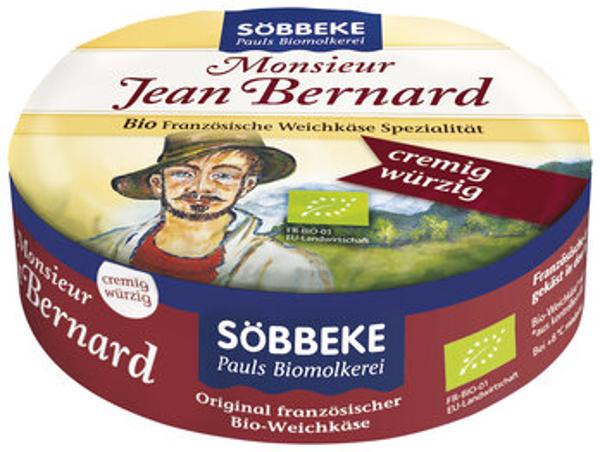 Produktfoto zu Weichkäse 'Monsieur Jean Bernard', cremig würzig 200g