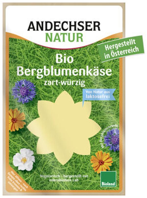 Produktfoto zu Bergblumenkäse in Scheiben 125g