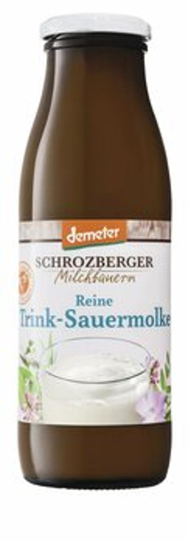 Produktfoto zu Demeter reine Sauermolke (Flasche) 0,5l