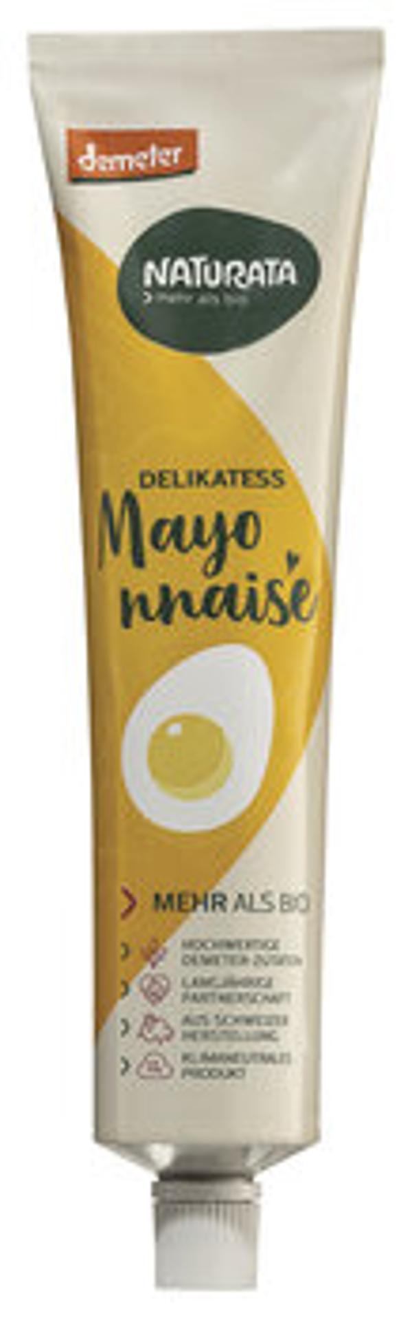 Produktfoto zu Delikatess Mayonnaise, mit Ei (Tube) 185ml