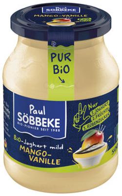 Joghurt Pur Bio Mango-Vanille 3,8% 500g