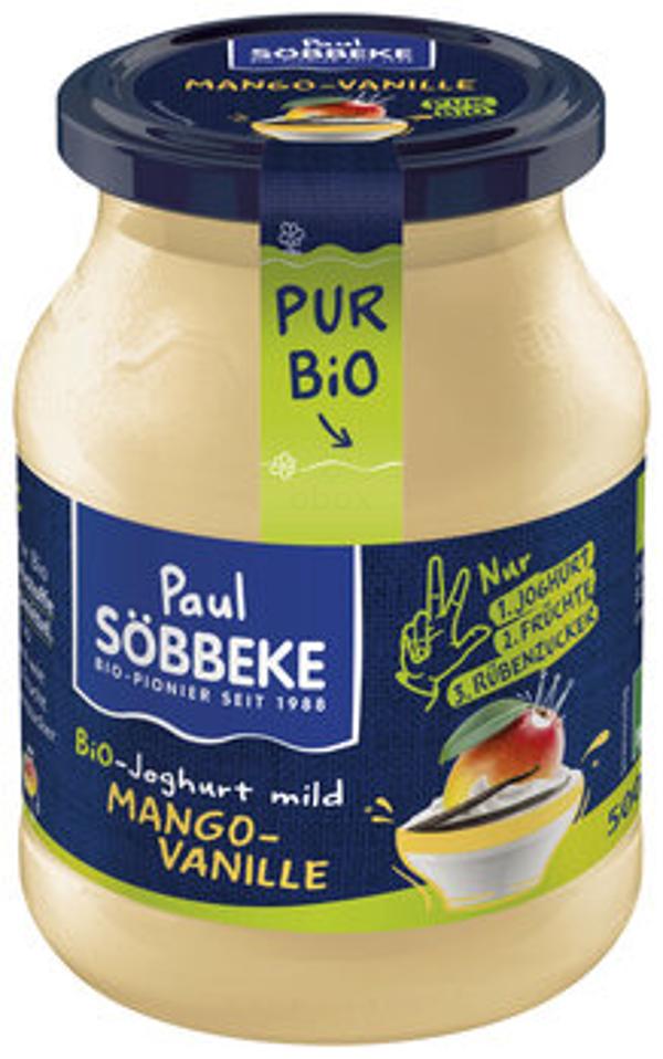 Produktfoto zu Joghurt Pur Bio Mango-Vanille 3,8% 500g