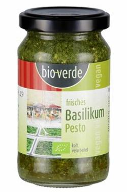 Frisches Pesto Basilikum vegan 165g