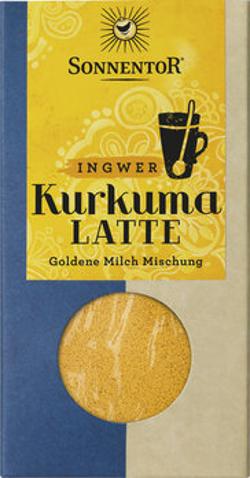 Trink Kurkuma Latte Ingwer - Goldene Milch
