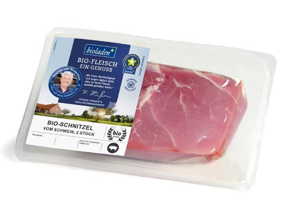 Produktfoto zu Schnitzel vom Schwein, 2 Stück ca350g_Packung