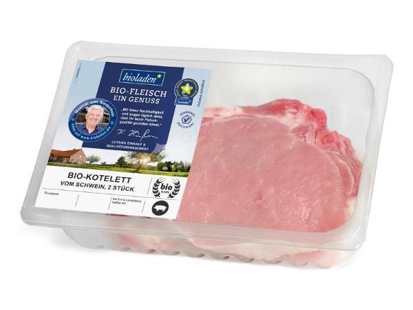 Produktfoto zu Kotelett vom Schwein, 2Stück ca 450g_Packung