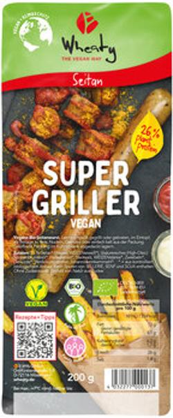 Wheaty Super Griller Vegan 200g