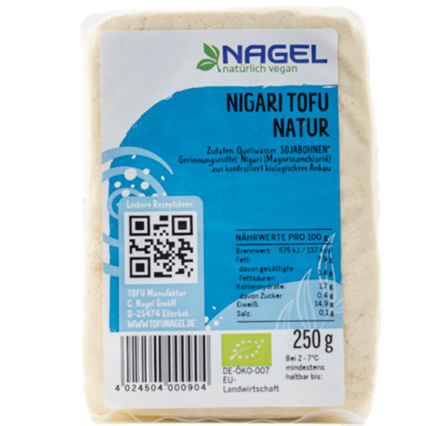 Produktfoto zu Nigari Tofu Natur 250g