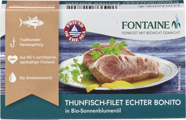 Produktfoto zu Thunfisch in SB-Öl echter Bonito Mittel_Ost-Atlantik 120g
