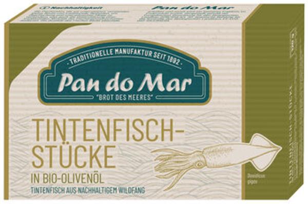 Produktfoto zu Tintenfischstücke in Olivenöl 120 g