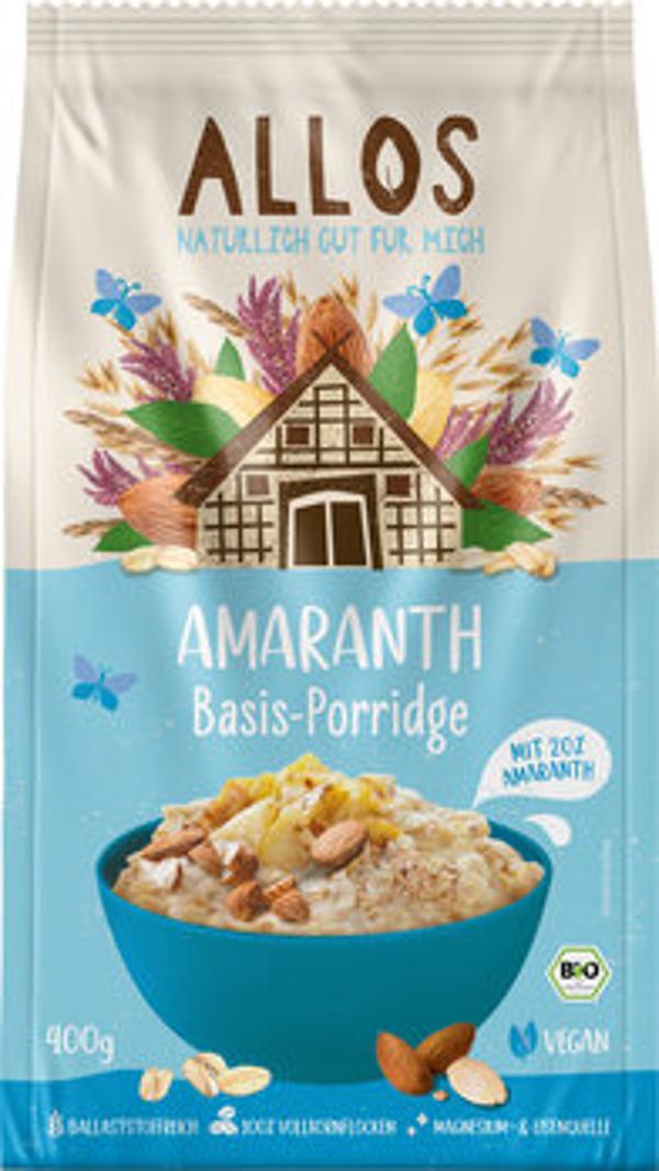 Produktfoto zu Amaranth Frühstücksbrei Basis 400g
