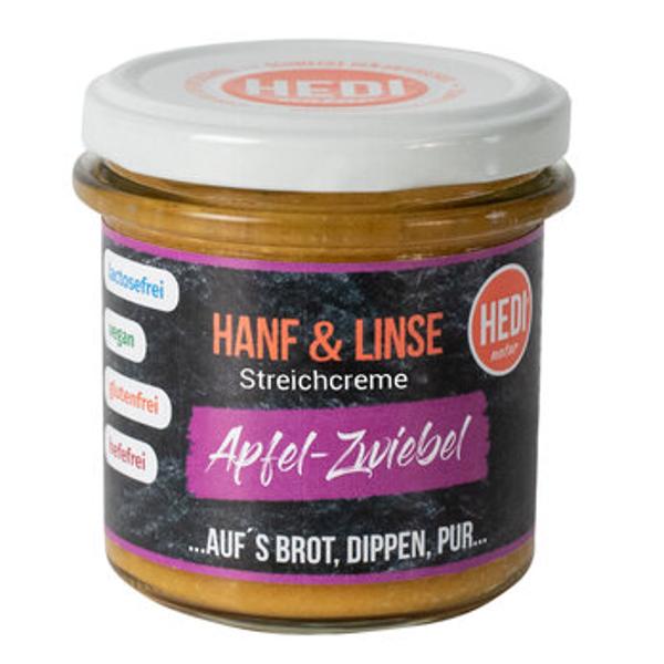 Produktfoto zu Hanf & Linse Apfel-Zwiebel Brotaufstrich