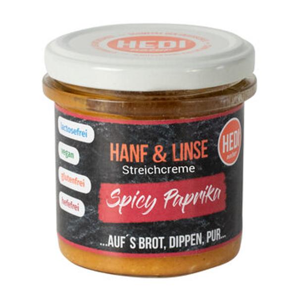 Produktfoto zu Hanf & Linse Spicy Paprika Brotaufstrich
