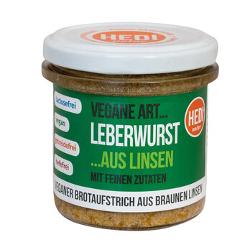 Vegane Art Leberwurst mit feinen Zutaten 140g