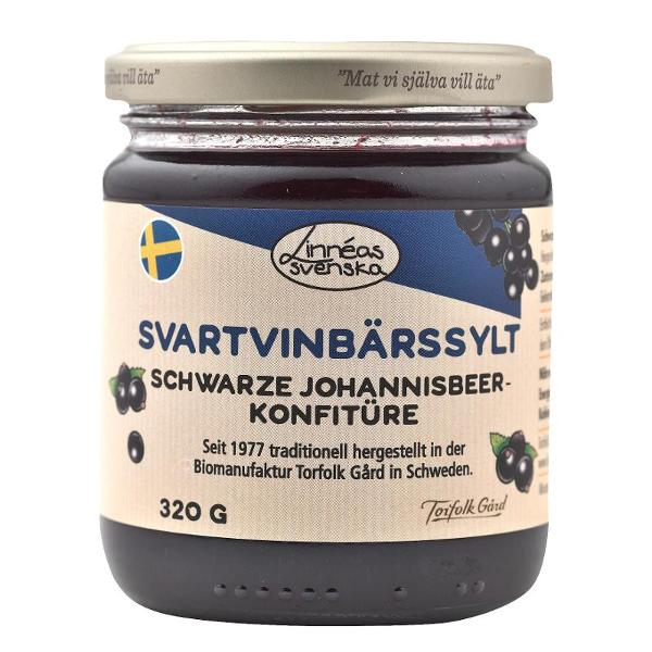 Produktfoto zu Schwedische Johannisbeerkonfitüre, Svart Vinbärssylt
