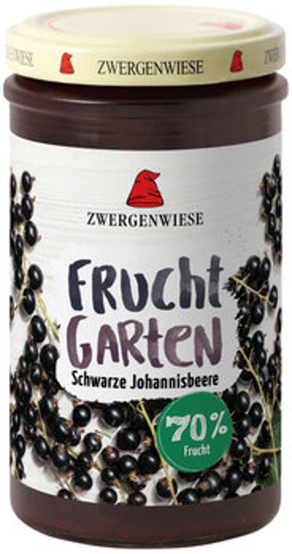 Produktfoto zu FruchtGarten Schwarze Johannisbeere 225g
