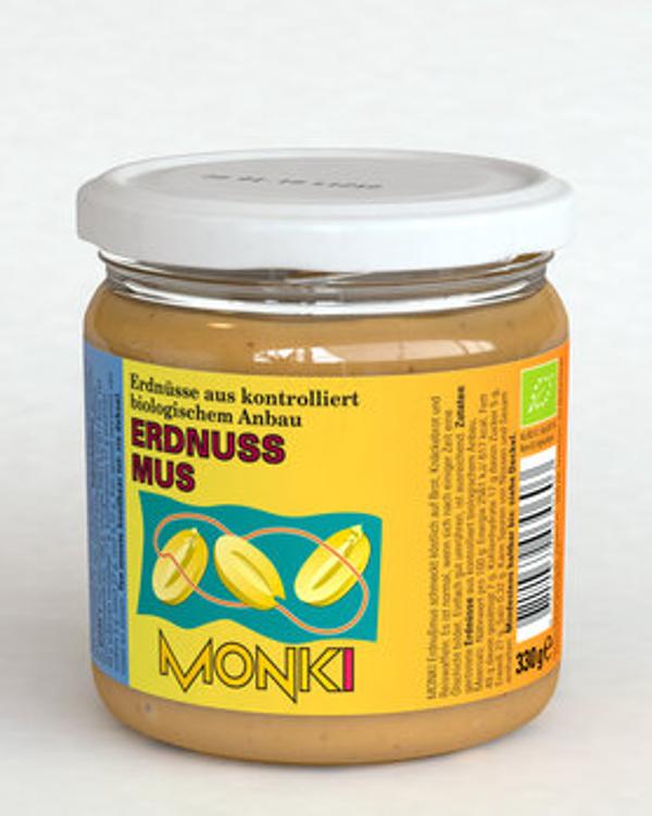 Produktfoto zu Monki Erdnussmus fein (geröstet und gesalzen)