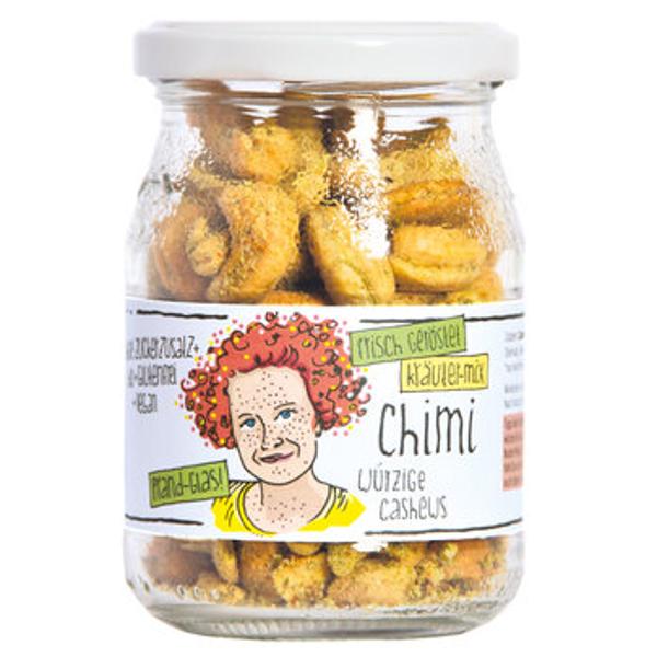 Produktfoto zu Chimi - gerö. Cashews Kräuter Mix (kl. Pfandglas)