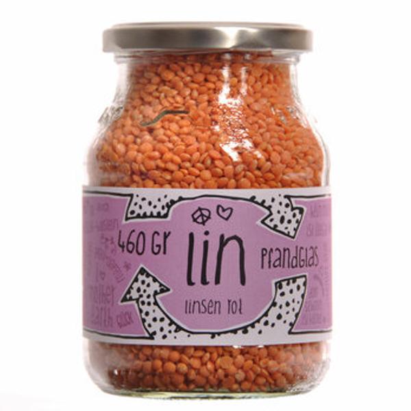 Produktfoto zu LIN - Linsen rot (Pfandglas)