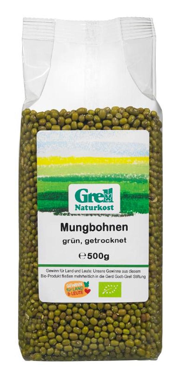 Produktfoto zu Mungbohnen grün getrocknet 500g