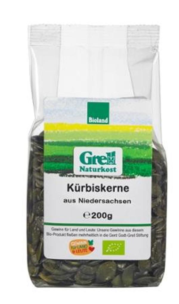Produktfoto zu Kürbiskerne aus Niedersachsen, Bioland