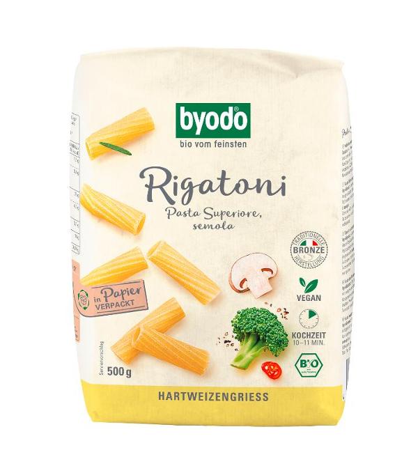 Produktfoto zu Rigatoni, 'Pasta Superiore, semola' 500g