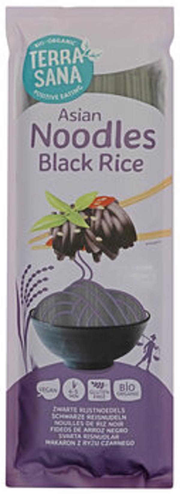 Produktfoto zu Schwarze Reisnudeln  250g