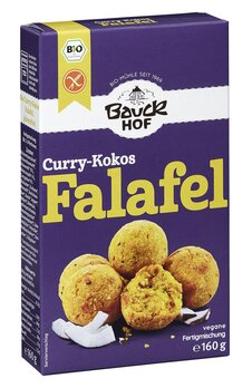 Falafel Curry-Kokos, glutenfrei vegan 160g