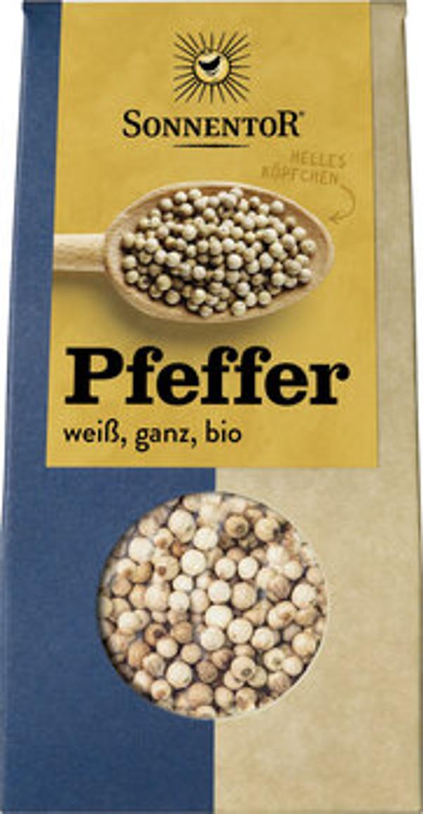 Produktfoto zu Pfeffer weiß ganz bio 35g