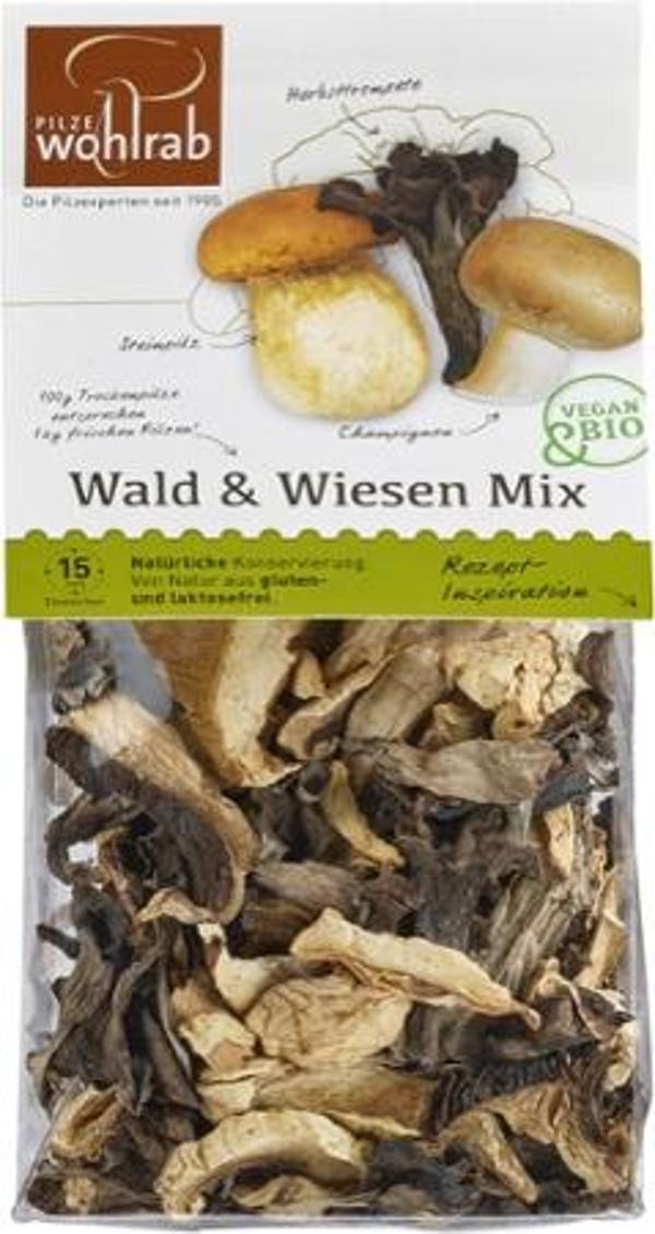 Produktfoto zu Pilze Wald_Wiesen Mix getrocknet