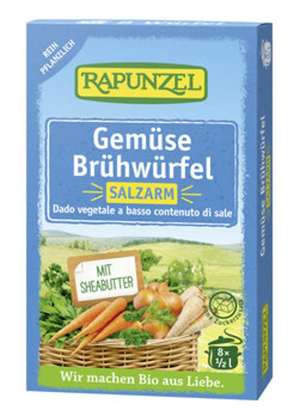 Produktfoto zu Gemüse-Brühwürfel salzarm, mit Bio-Hefe