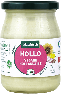 HOLLO - vegane Hollandaise (Pfandglas)