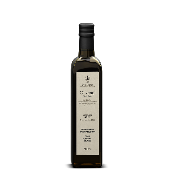 Produktfoto zu Ölkännchen Olivenöl Kooperative"Adele"Koroneiki (Rethymno) Kreta 0,5l