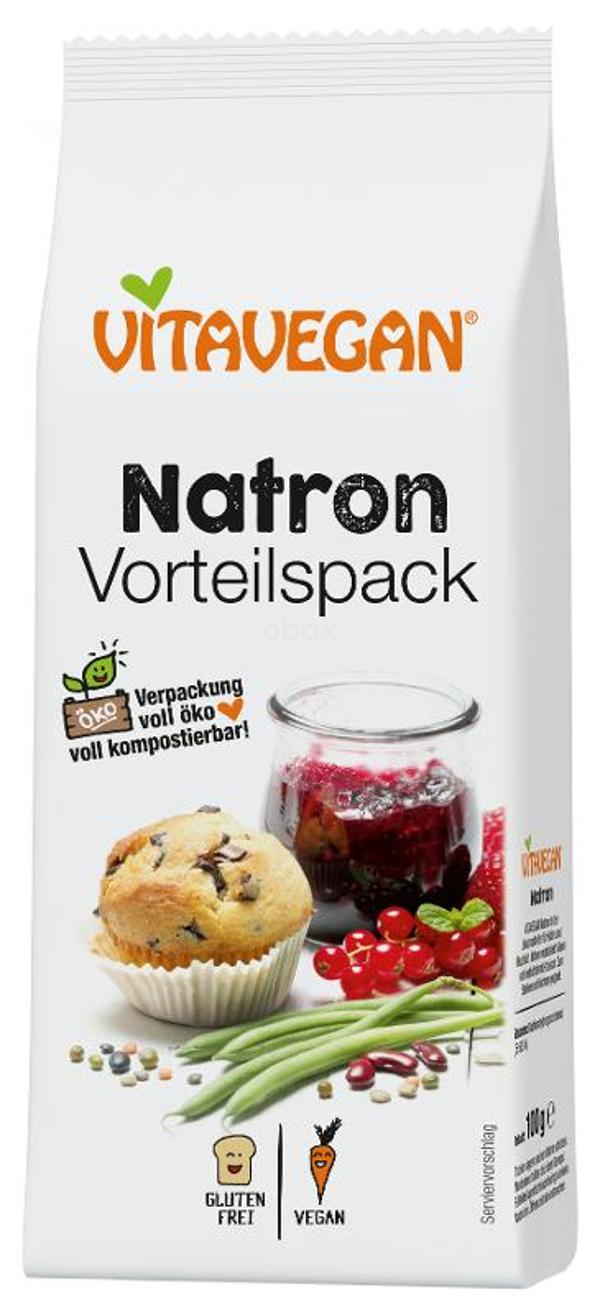 Produktfoto zu Natron, konventionell, Vitavegan (gr.Tüte) 100g