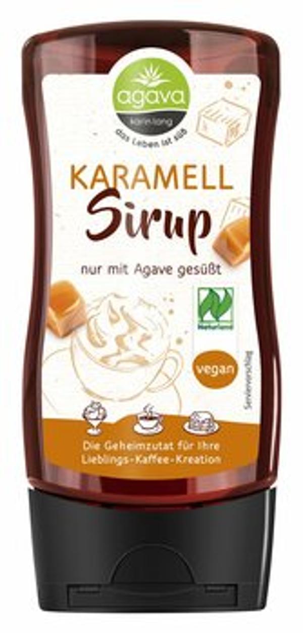 Produktfoto zu Karamellsirup auf Agavenbasis