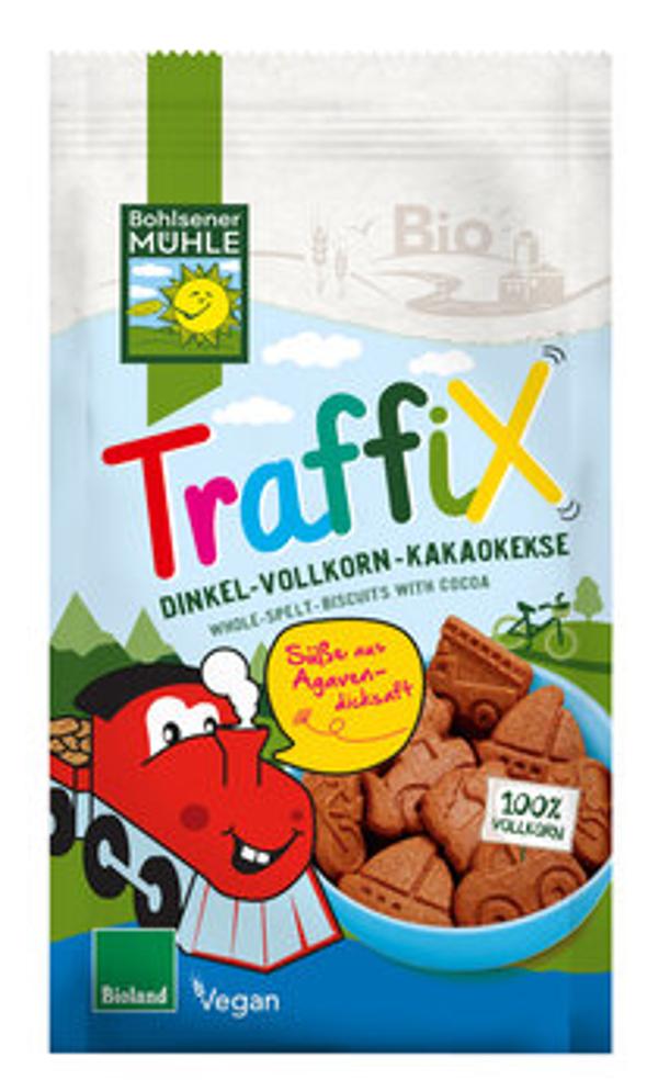 Produktfoto zu Traffix Kakao Kekse mit Dinkel 125g