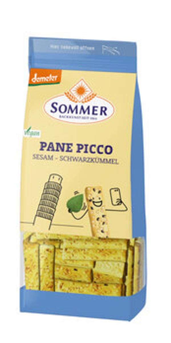 Produktfoto zu Pane Picco mit Sesam-Schwarzkümmel -demeter- 150g