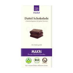 Makri Dattel Schokolade Dunkel 72%