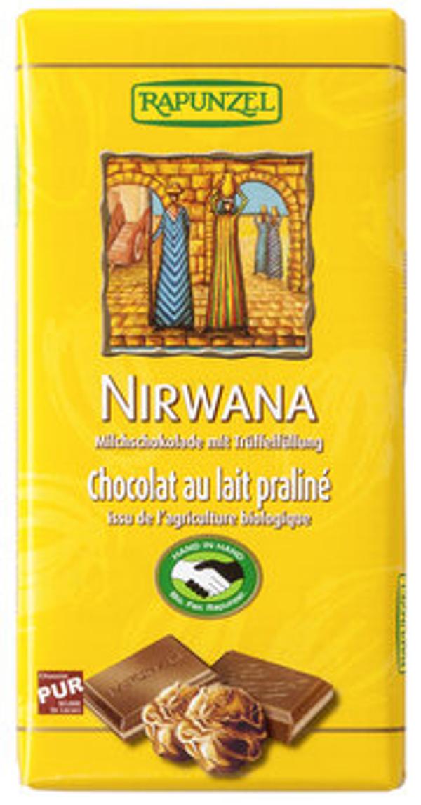 Produktfoto zu Nirwana Milchschokolade mit Trüffelfüllung 100g